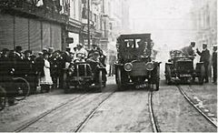 The-Mayors-of-ten-Normandy-towns-accompanied-by-other-Frenchmen-visited-Hastings-to-take-part-in-LEntente-Cordiale-celebrations.-Queens-Road.-1906.
